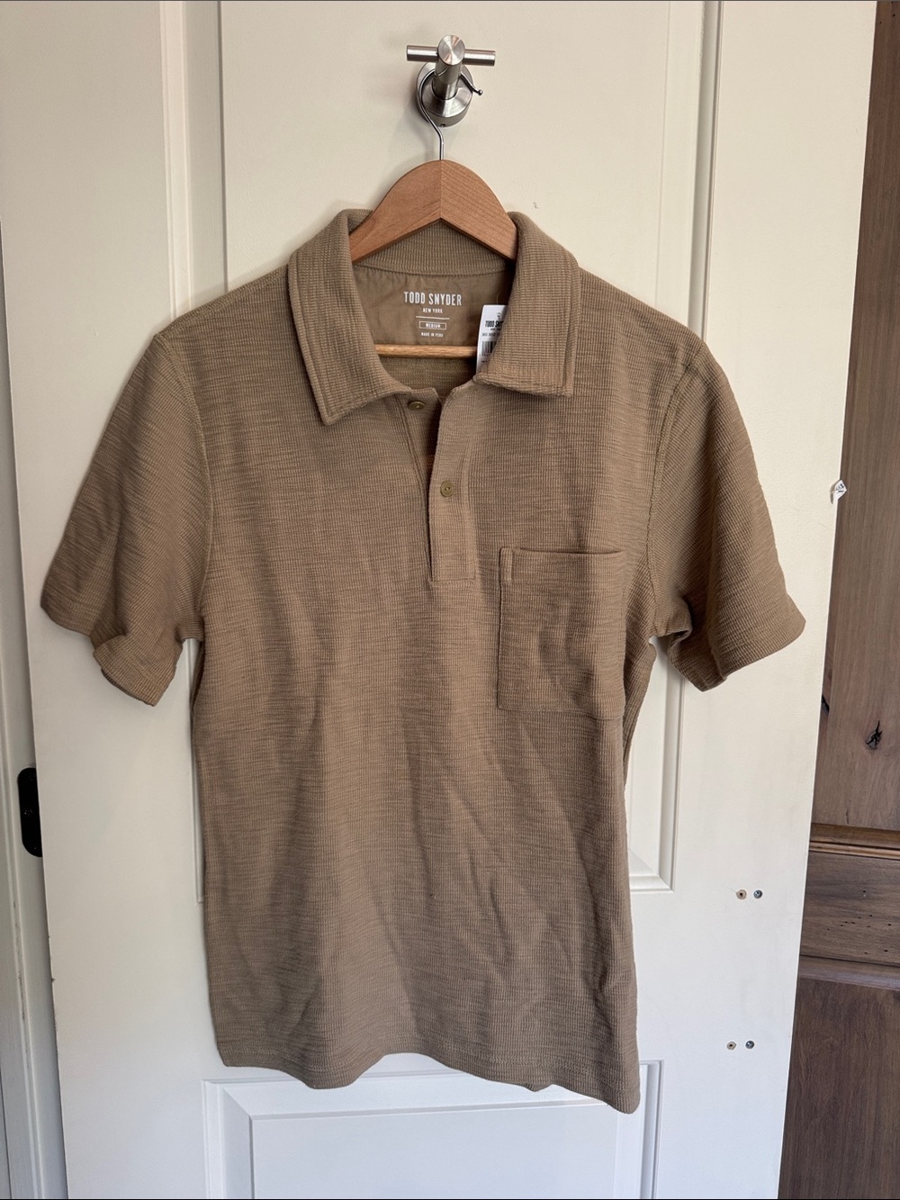 Todd Snyder Short-Sleeve Baja Dunes Polo Shirt